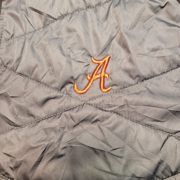 Ping Sensor Warm Full Zip Stretch Puffer Alabama Roll Tide Jacket Gray XL EUC - Picture 3 of 9